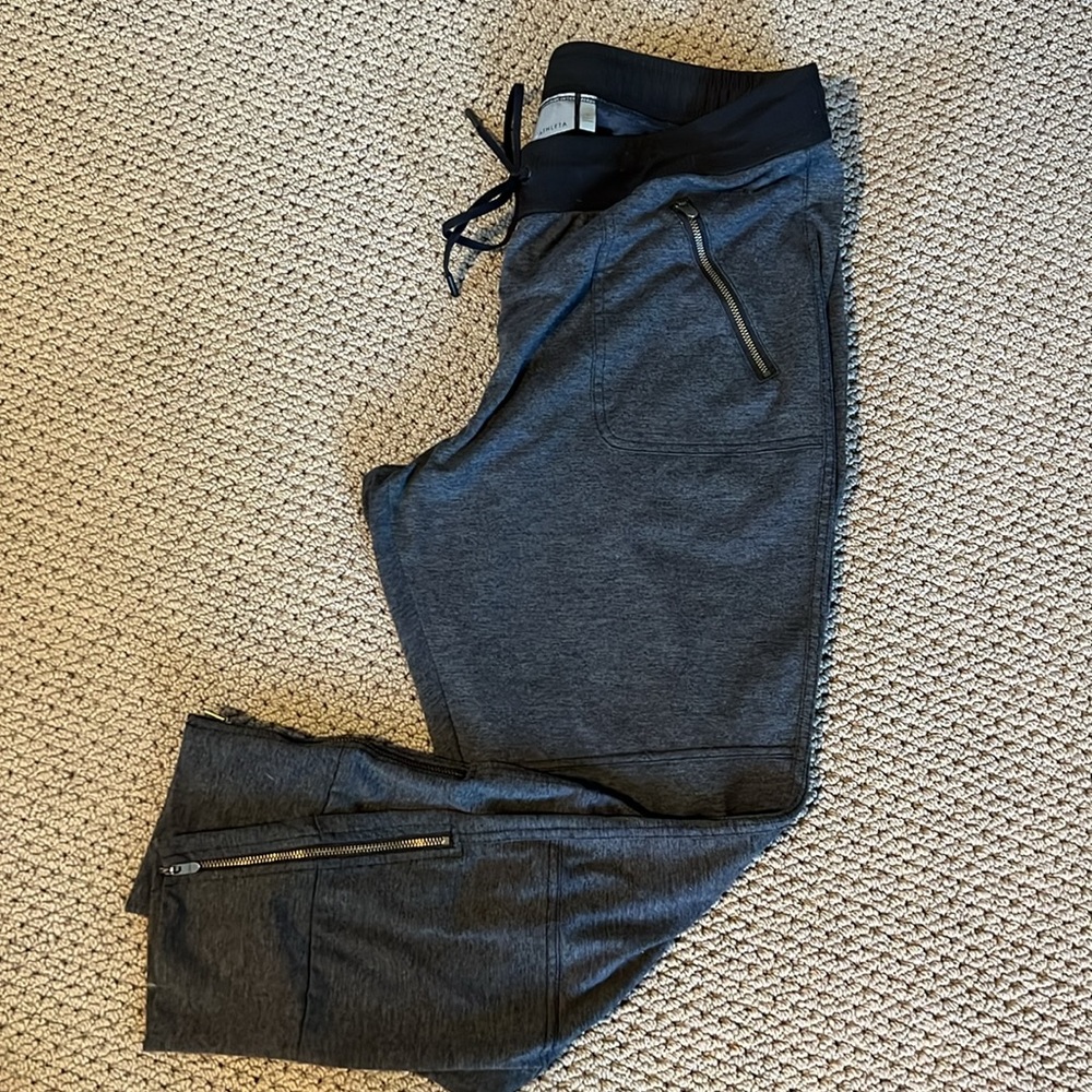Athleta joggers. Dark gray size large.